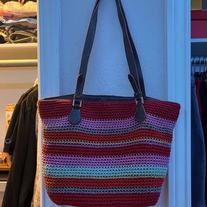 WOMENS WOVEN HAND BAG